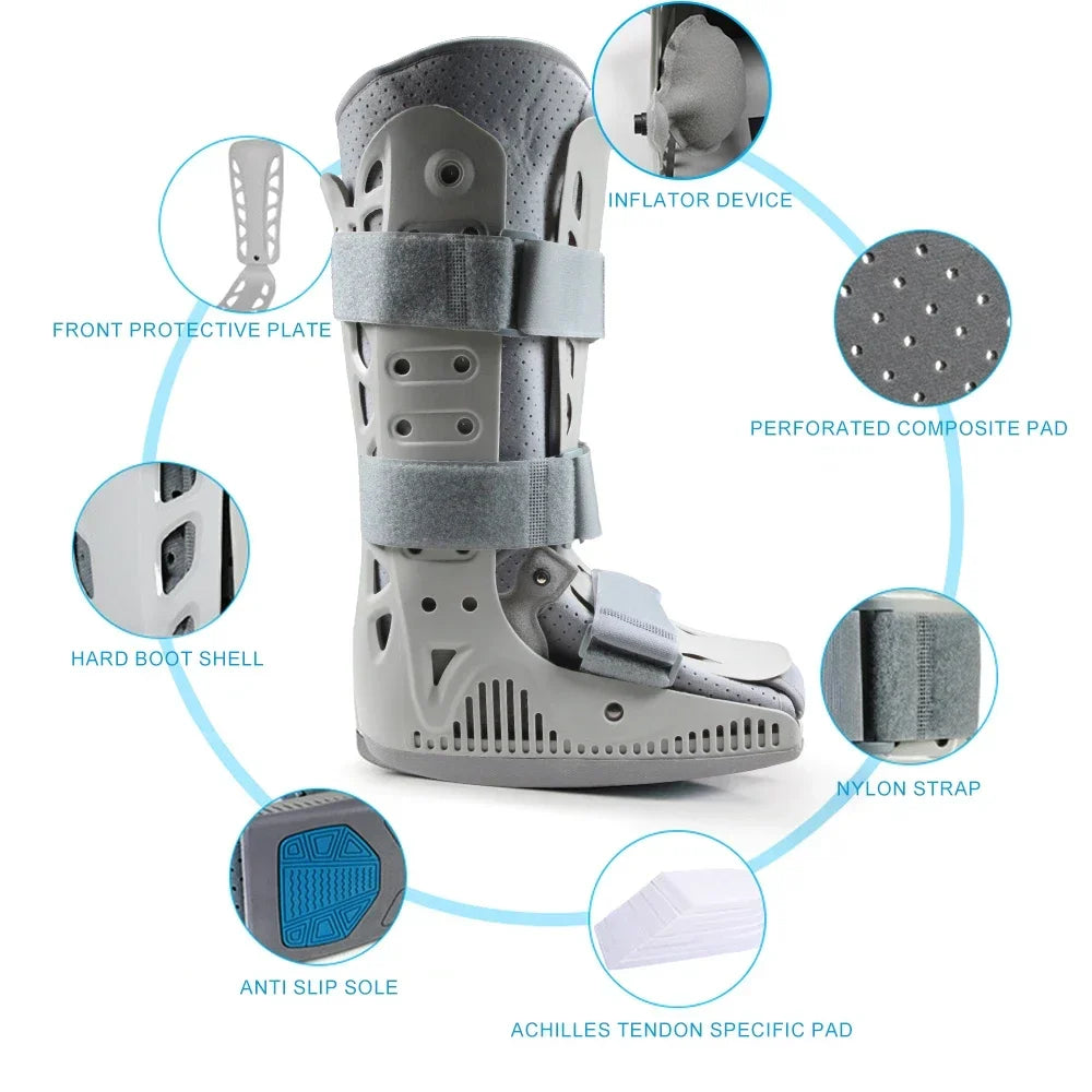Inflatable Walking Boot for Foot and Ankle Recovery - 3