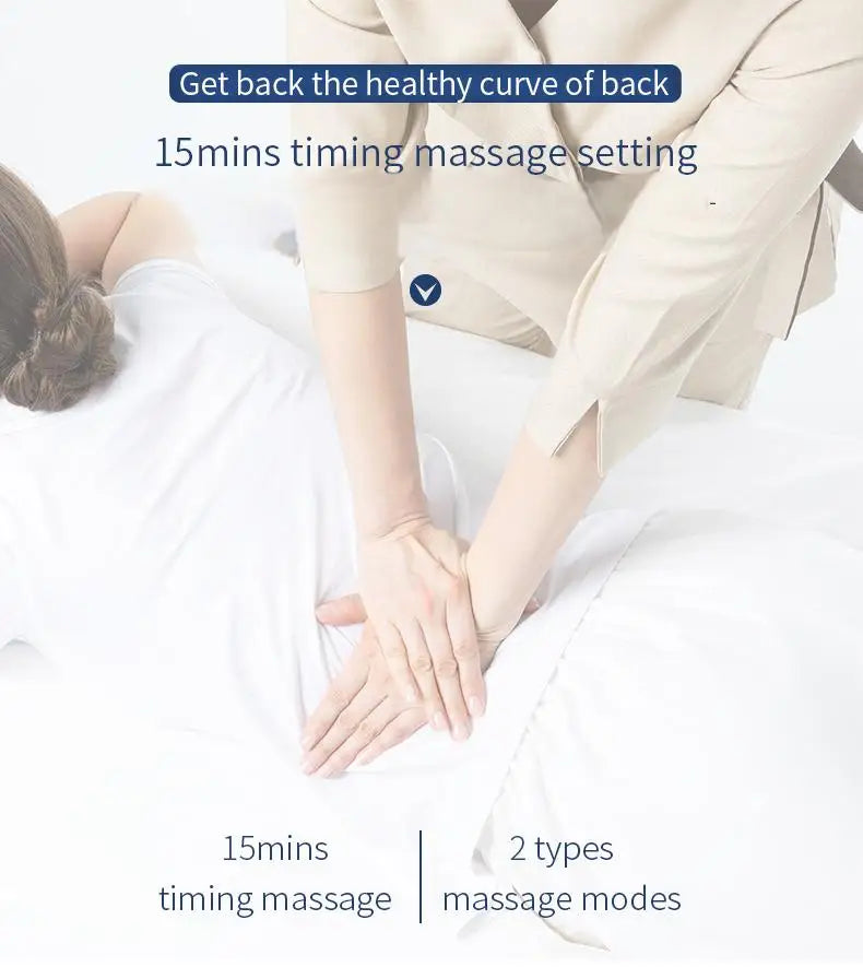 Electric Lumbar Traction Massager for Back Pain Relief - 9