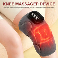 3-in-1 Cordless Vibration Knee Massager for Joint Pain Relief