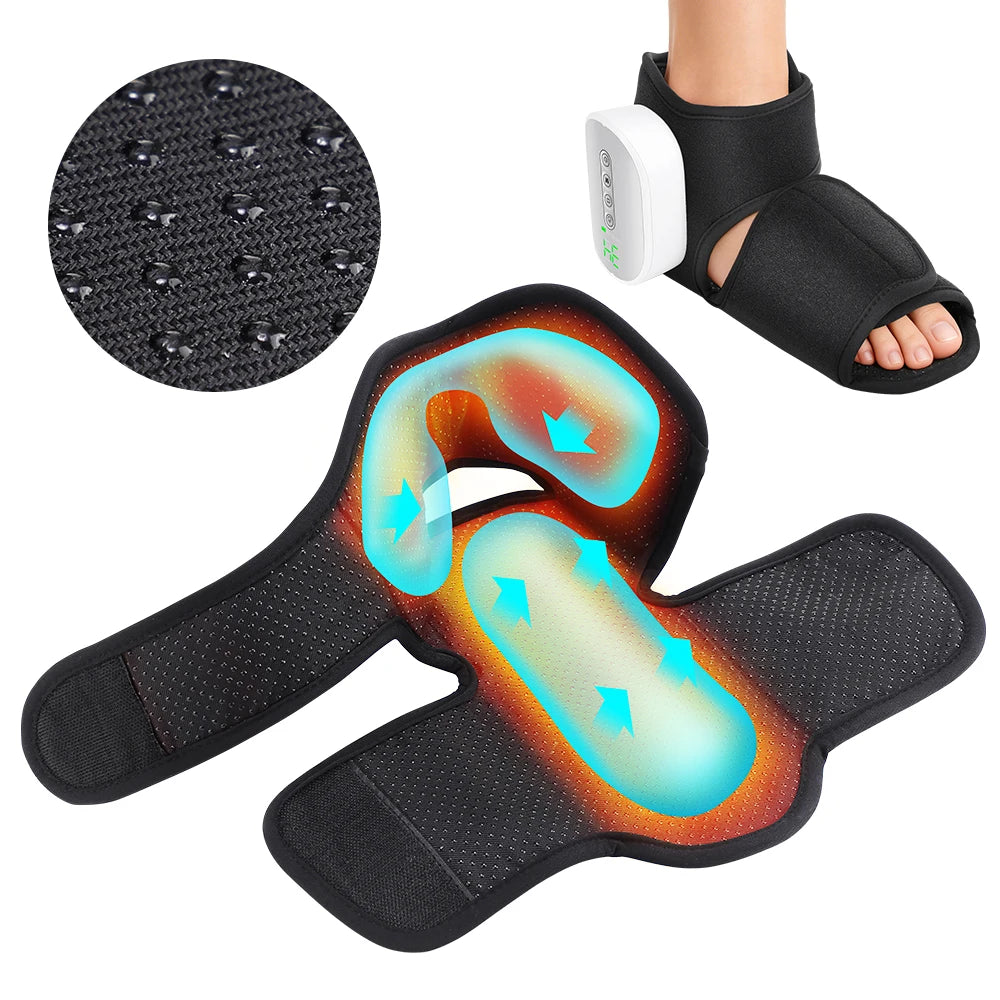 Portable Heated Vibration Leg and Foot Massager - 44