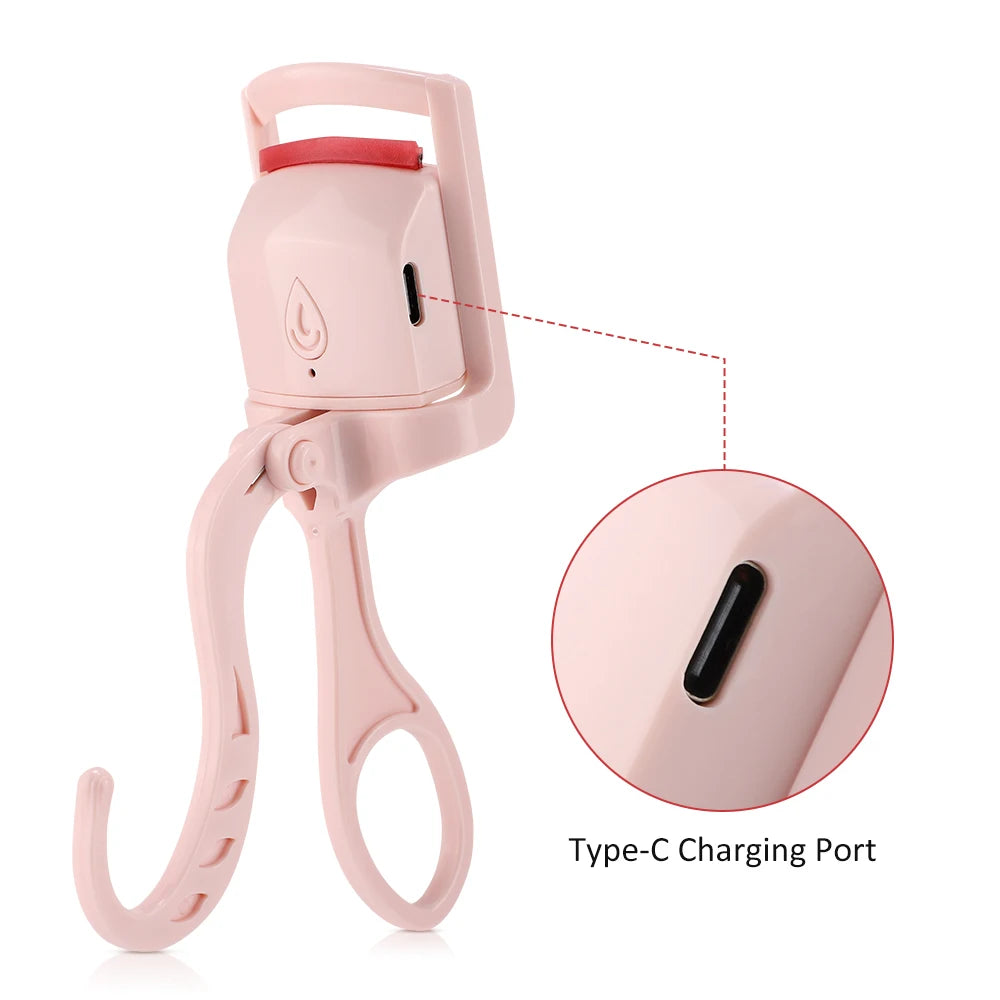 Heated Electric Eyelash Curler for Long-Lasting Natural Curls - 9