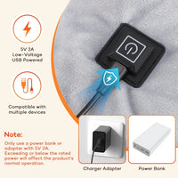 Electric Heated Shoulder and Neck Relief Shawl