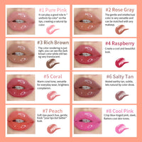 Peptide Tinted Moisturizing Lip Gloss for Hydrated Shine