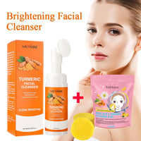 Turmeric and Kojic Acid Brightening Face Cleanser and Pad Set