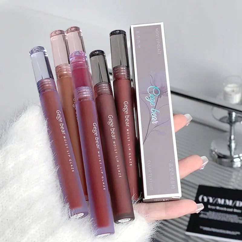 Mist Velvet Matte Lip Glaze for Hydrated Soft Lips - 6