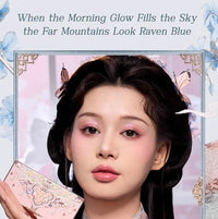 6-Color Embossed Eyeshadow Palette for All-Day Wear