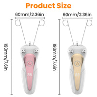 Electric Threading Epilator for Painless Facial Hair Removal