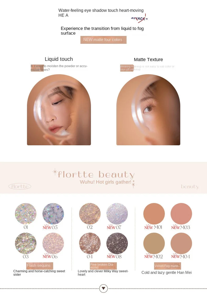 Shimmer Liquid Eyeshadow for Radiant Eye Makeup - 9