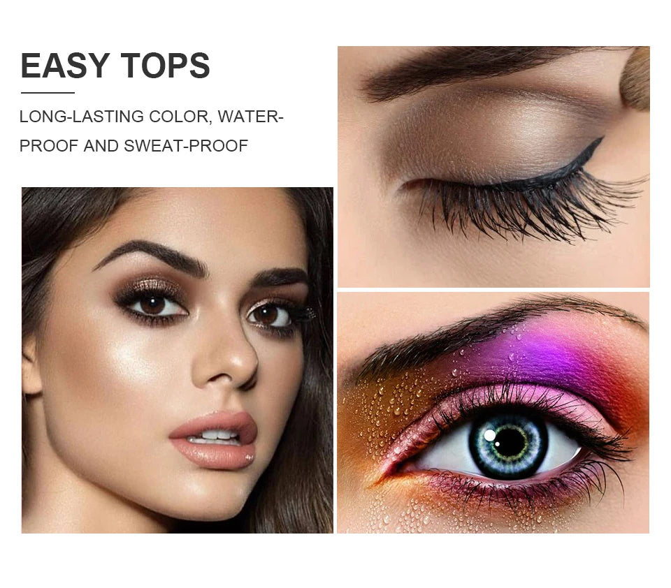 120-Color Professional Eyeshadow Palette for Every Look - 10
