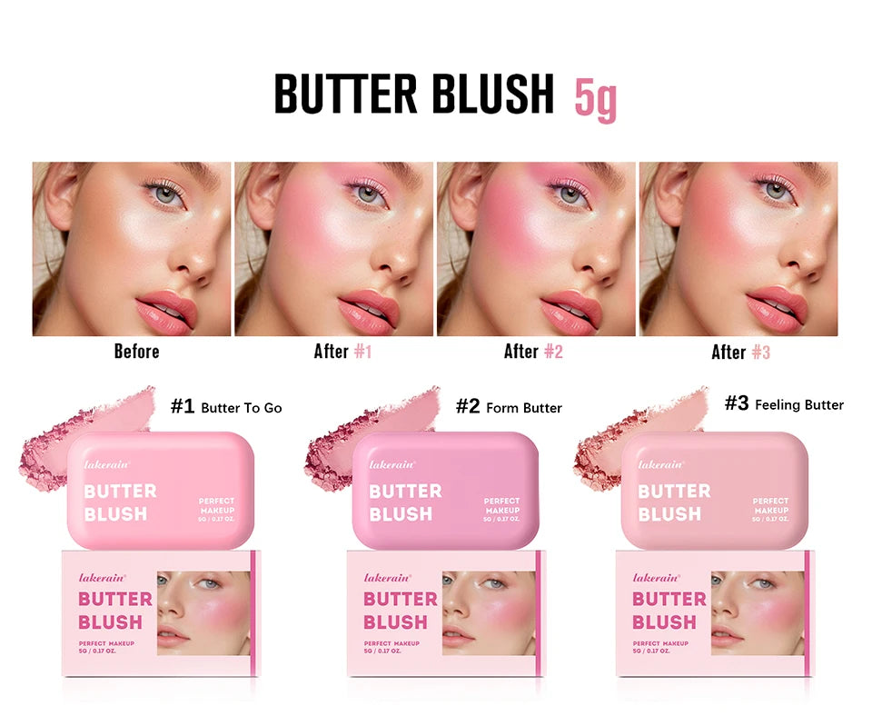 Silky Butter Bronzer for Sculpted Face Contouring - 19