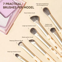 Professional 8-Piece Precision Eye Makeup Brush Set
