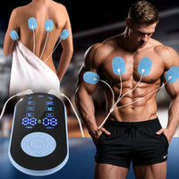 Dual-Channel TENS EMS Muscle Stimulator for Pain Relief and Recovery
