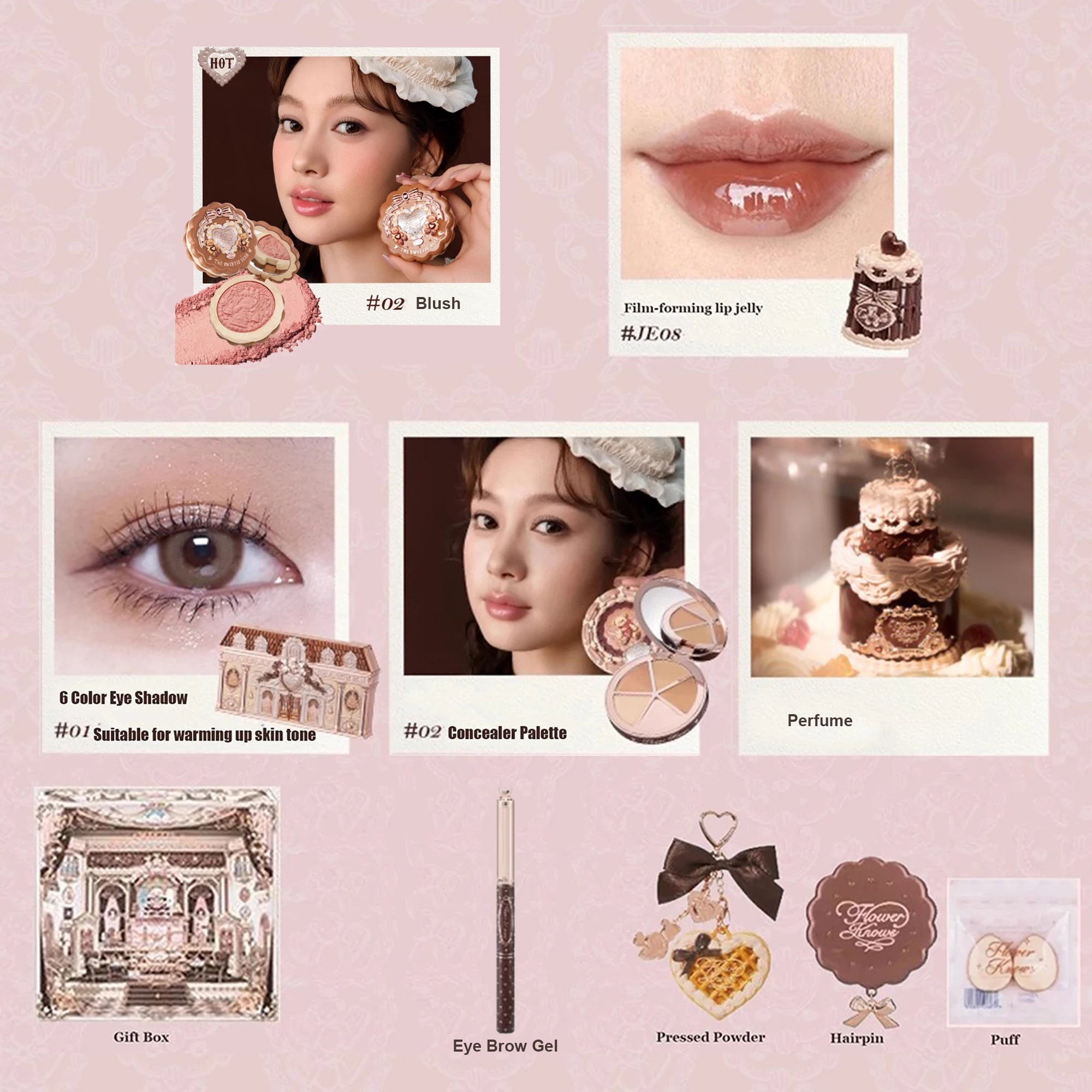 All-in-One Complete Makeup Gift Set for Everyday Beauty - 28
