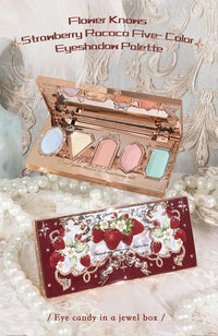 5-Color Shimmer and Glitter Eyeshadow Palette
