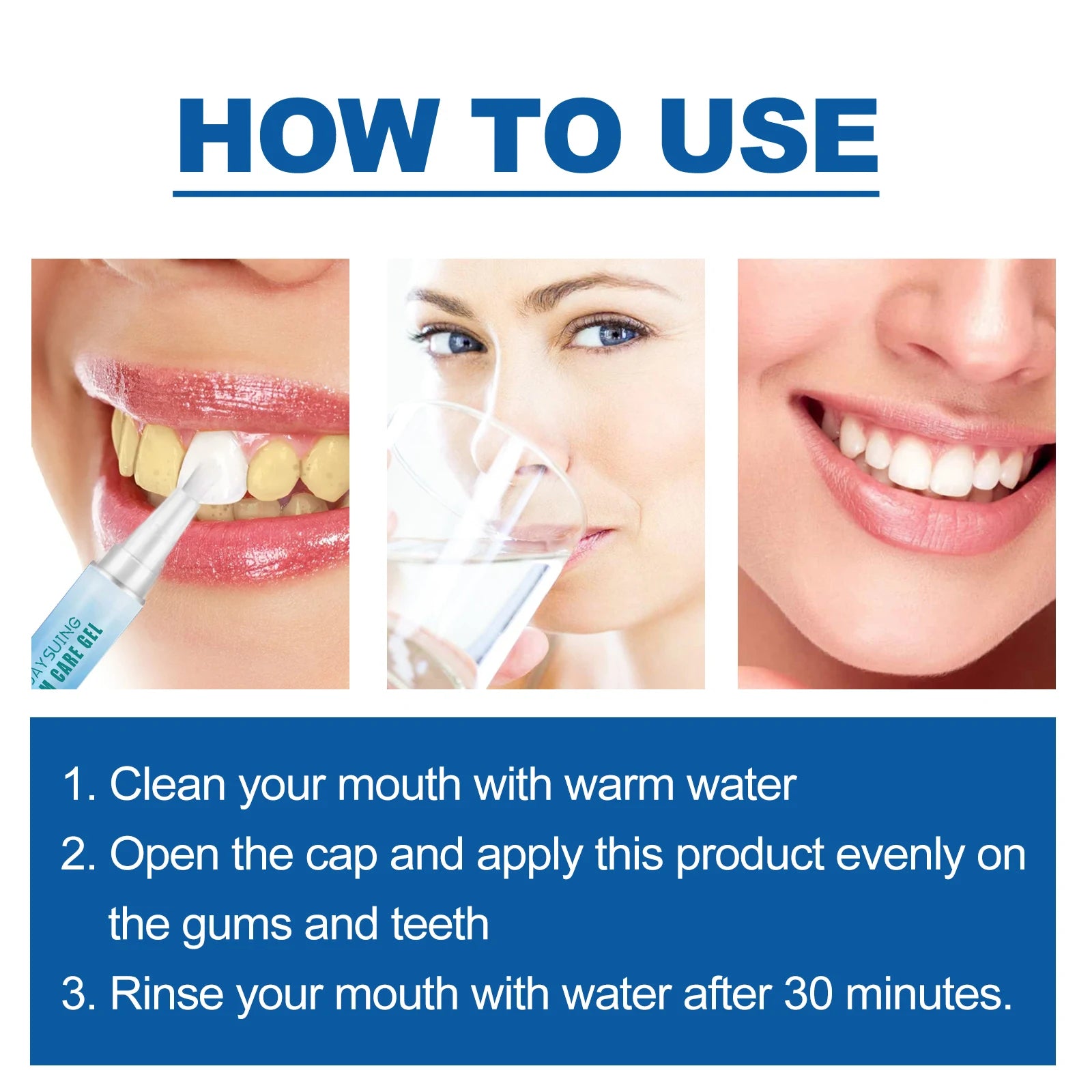Instant Teeth Whitening Pen for Bright Smiles - 6
