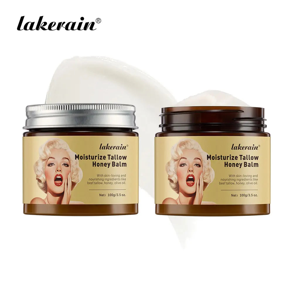 Moisturizing Beef Tallow Honey Balm for Dry Skin - 19