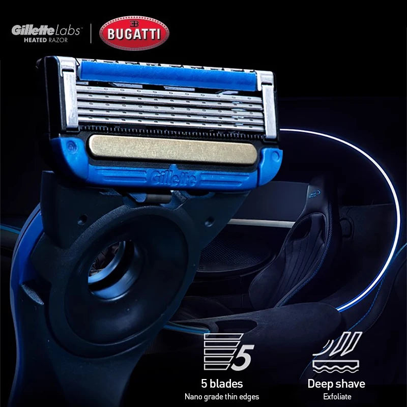 Premium Heated Shaving Razor with Magnetic Charging Stand - 8