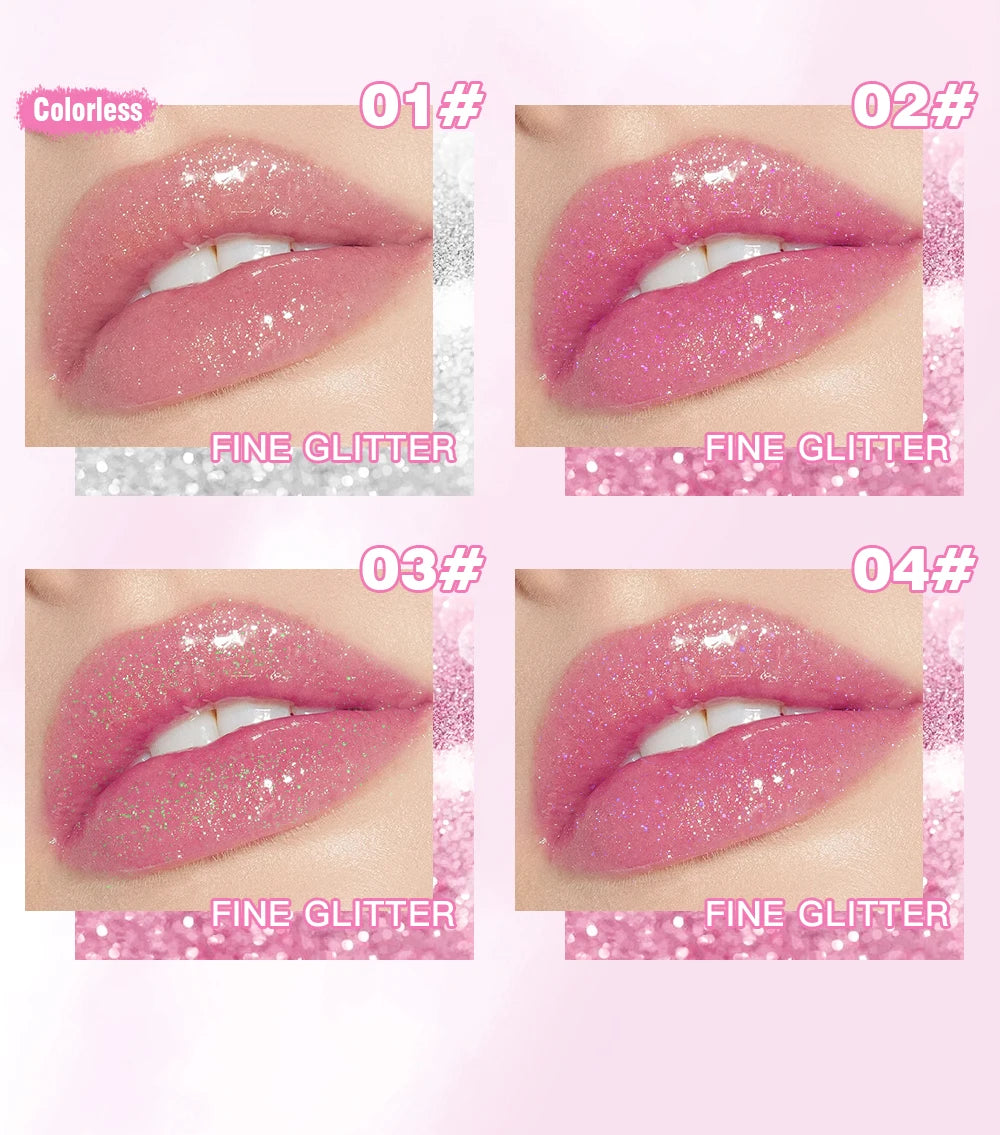 Color-Changing Moisturizing Glitter Lip Balm - 16