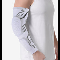 Padded Compression Arm Sleeve for Sports and Injury Protection