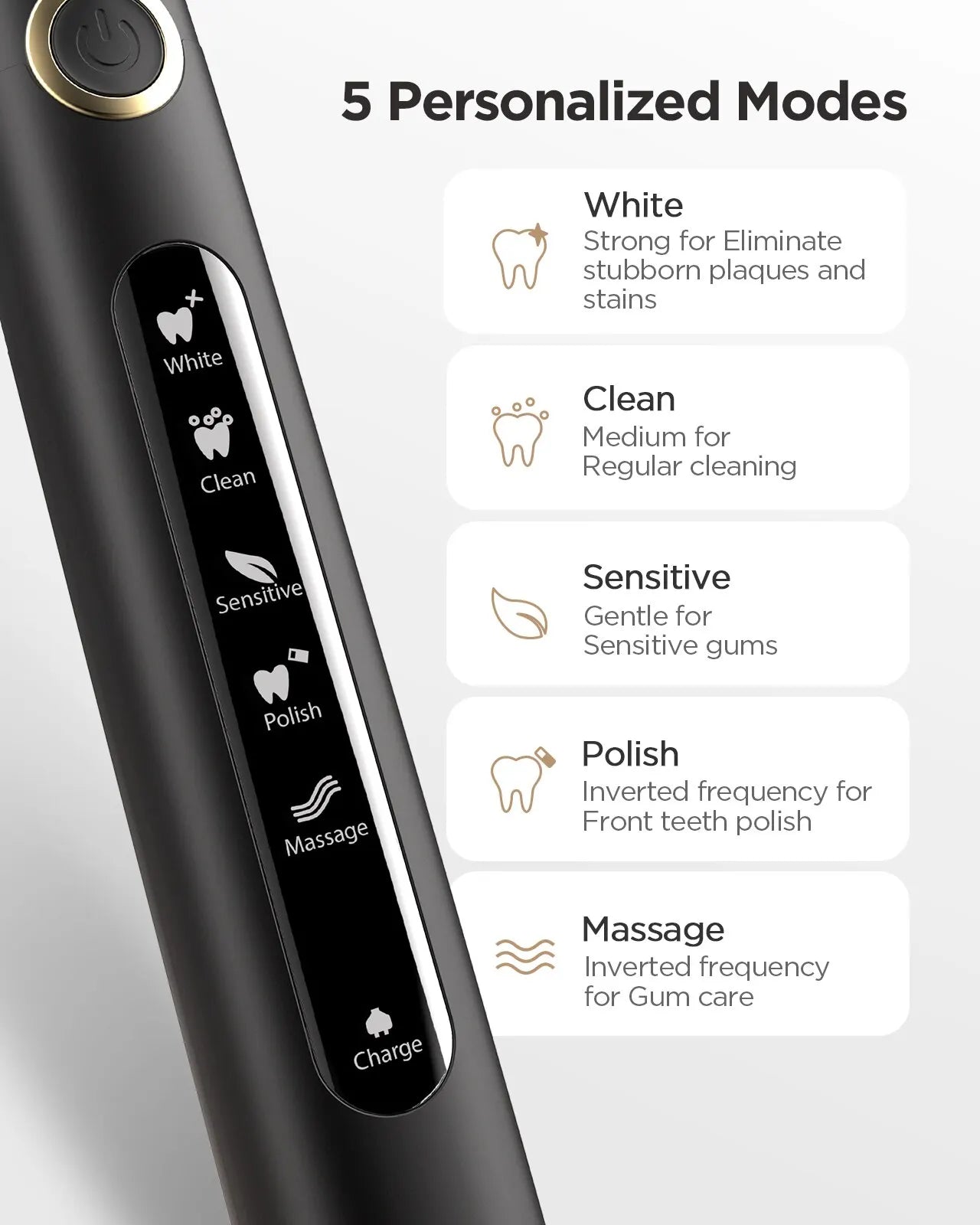 Portable Cordless Water Flosser and Electric Toothbrush Set - 4
