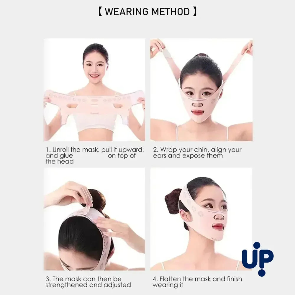 V-Line Face Lifting and Slimming Compression Mask - 5