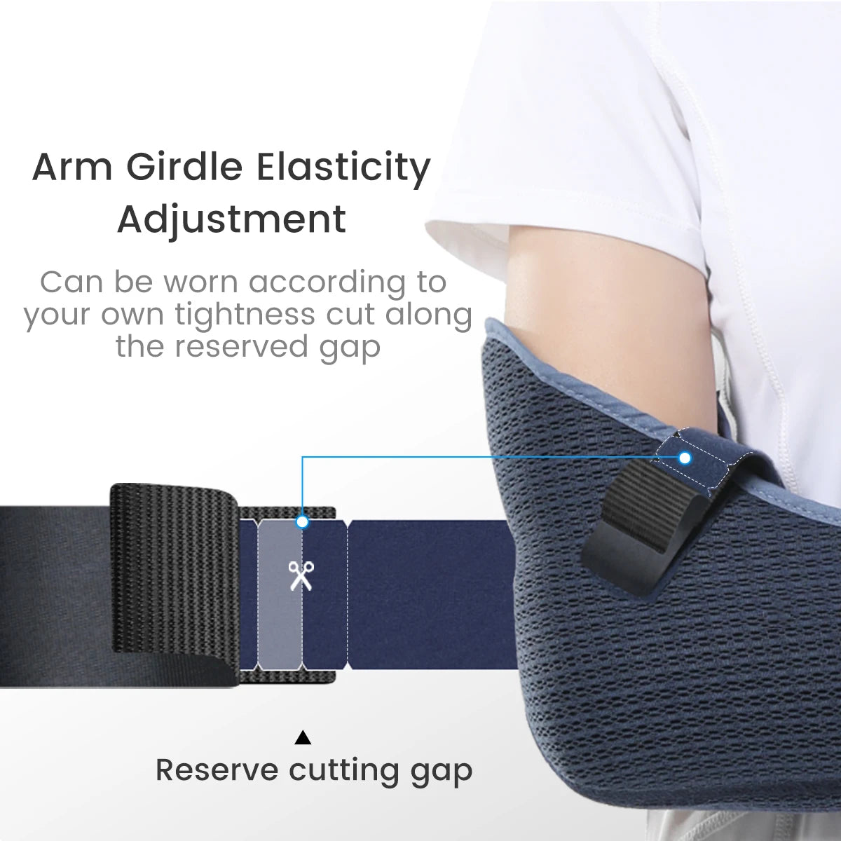 Adjustable Arm Sling for Shoulder and Elbow Injury Recovery - 18