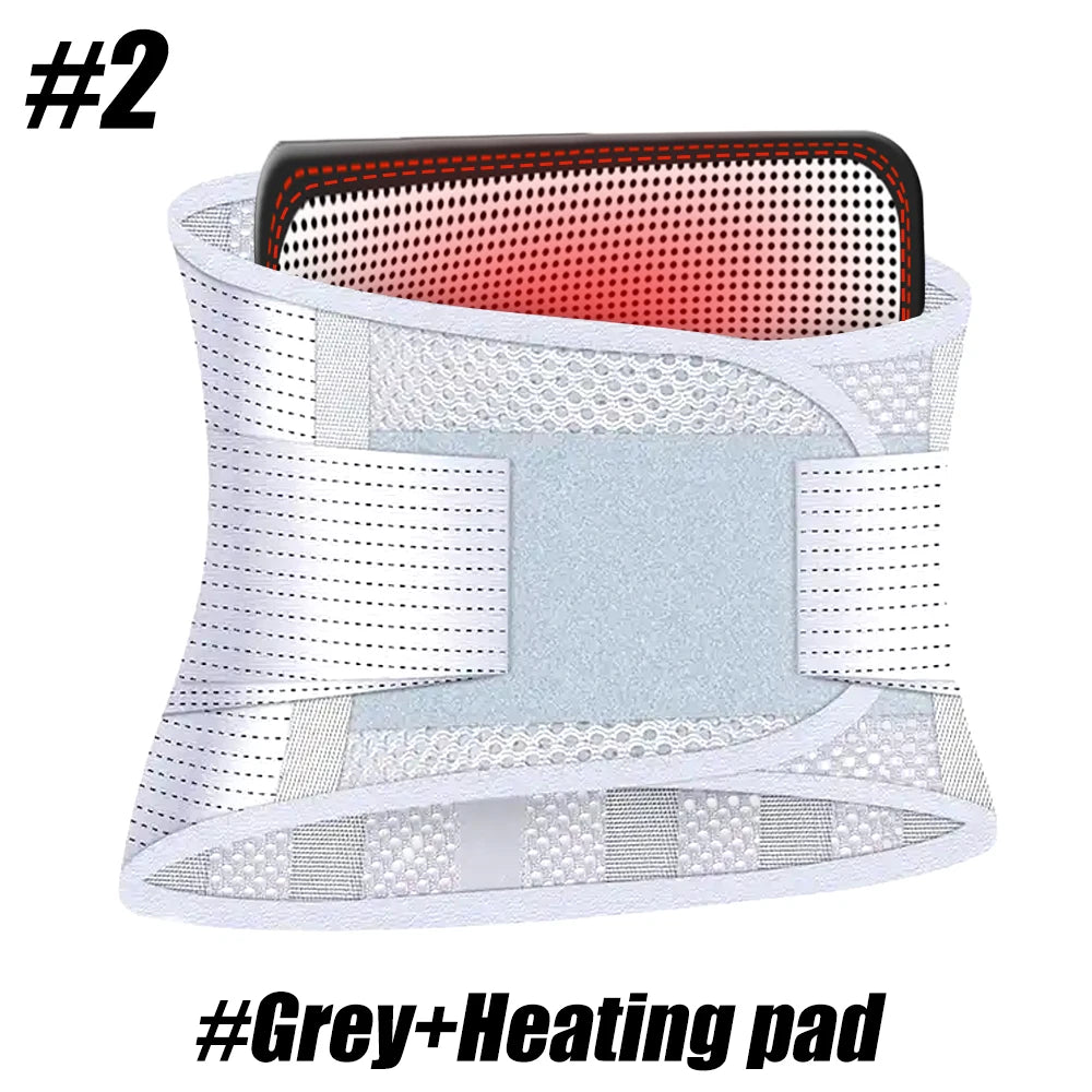 Adjustable Lumbar Support Belt for Lower Back Pain Relief - 20