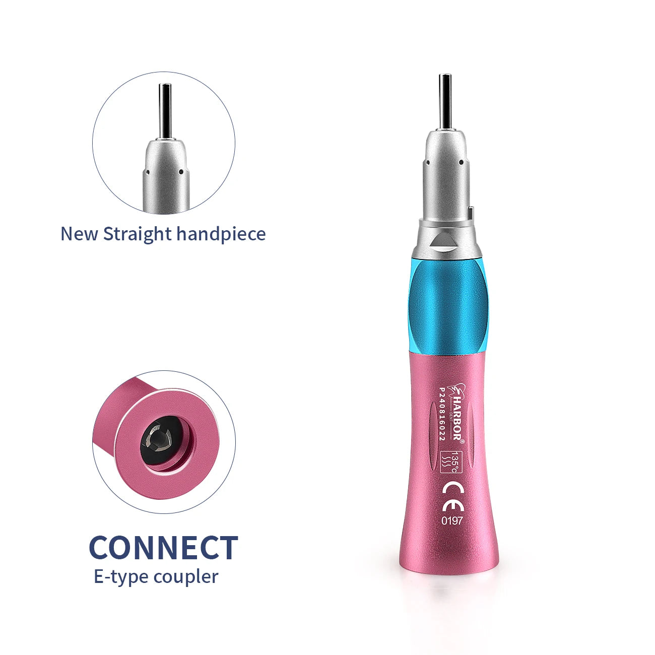 Professional Dental Handpiece Kit with LED and Water Spray - 30