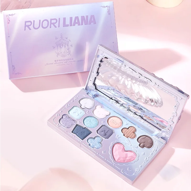 12-Color Neutral Eyeshadow Palette for Everyday Makeup - 3