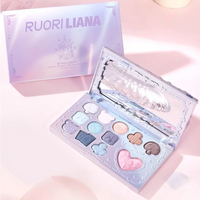 12-Color Neutral Eyeshadow Palette for Everyday Makeup