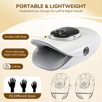 Electric Hand & Palm Massager with Compression