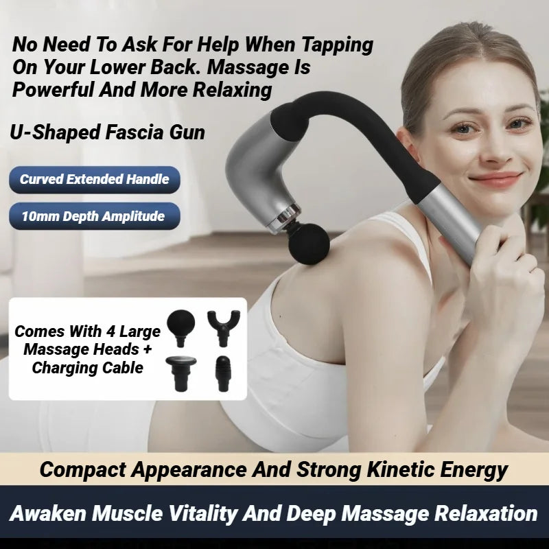 Electric Deep Tissue Massage Gun for Muscle Pain Relief - 2