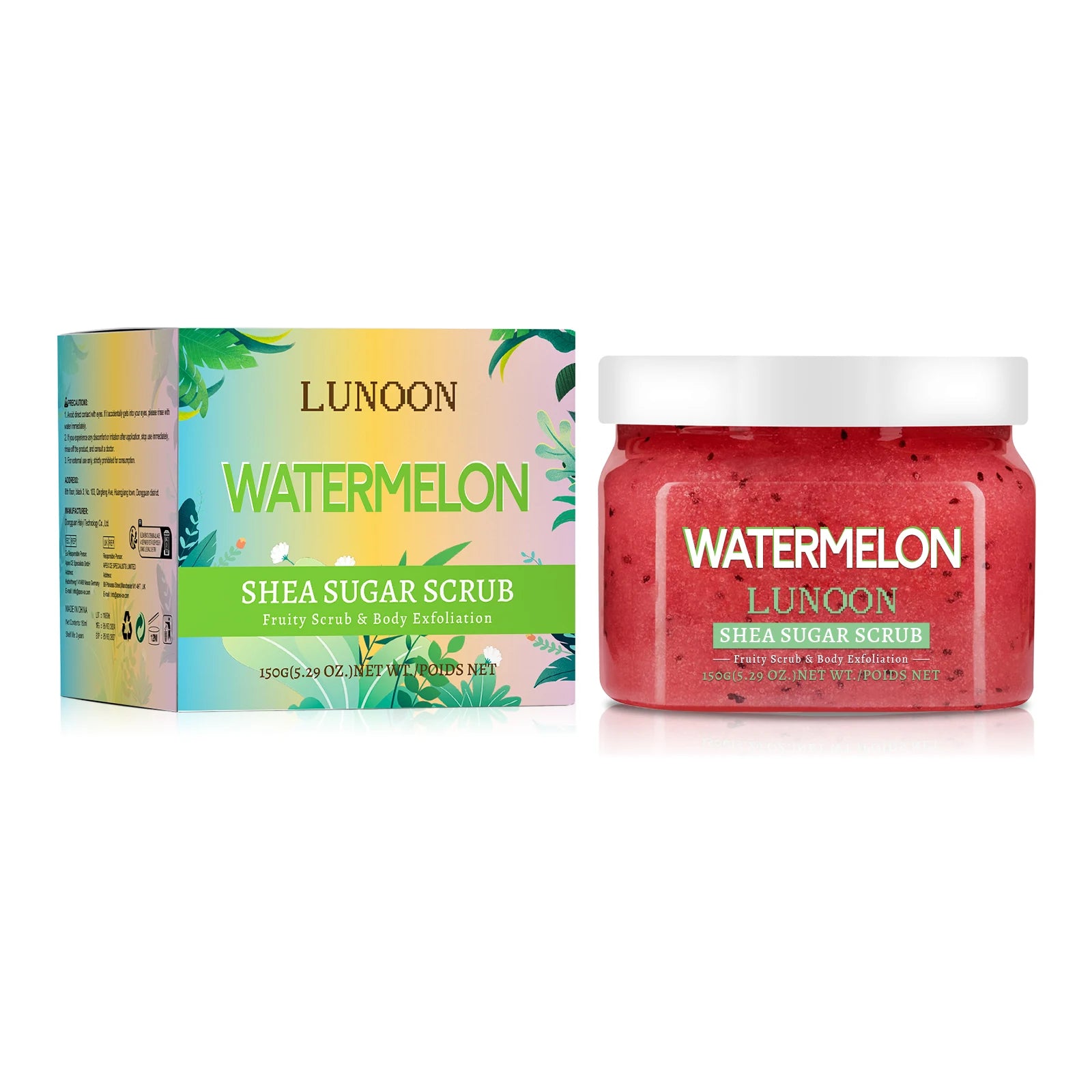 Watermelon & Shea Butter Exfoliating Body Scrub - 9