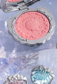 Matte Finish Shell Compact Blusher Palette