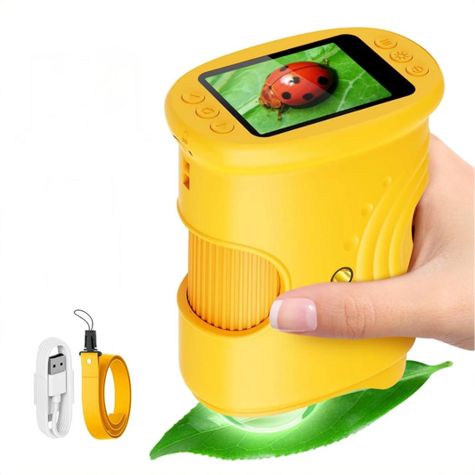 Portable Digital Microscope for Kids STEM Learning