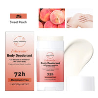 Long-Lasting Invisible Body Deodorant Stick