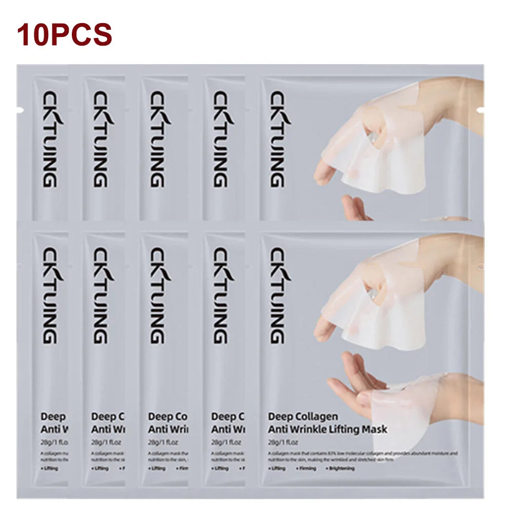 Collagen Split Facial Sheet Mask for Deep Hydration & Firming - 14