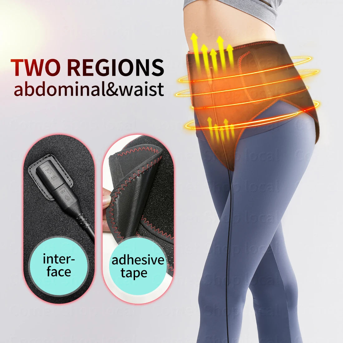 Wearable Period Pain Relief Heating Pad - 12