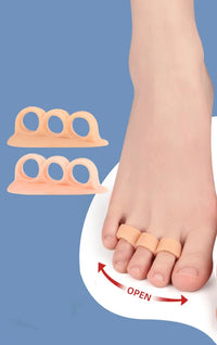 Soft Gel Bunion Corrector and Toe Straightener