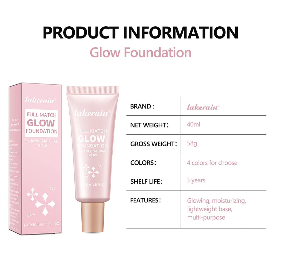Liquid Illuminating Glow Foundation and Highlighter - 14