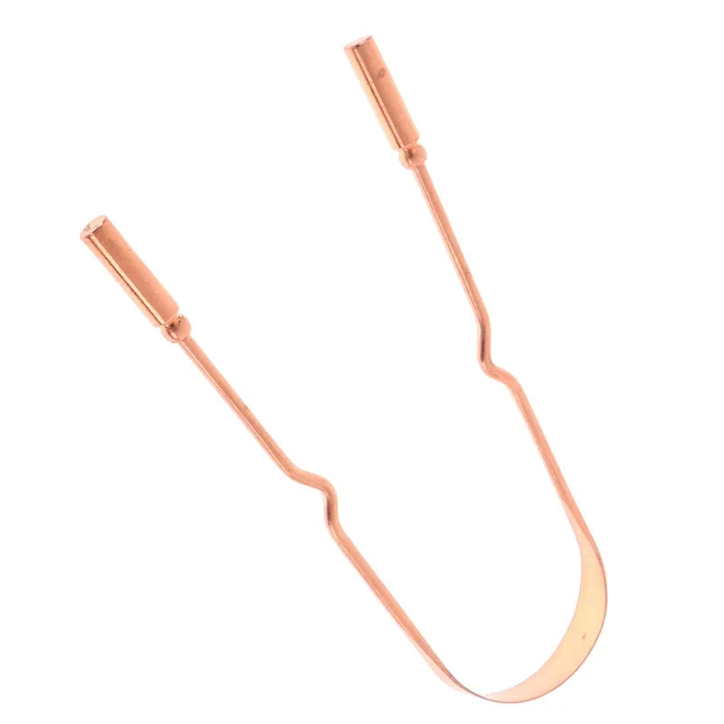Pure Copper Tongue Scraper for Fresh Breath - 11