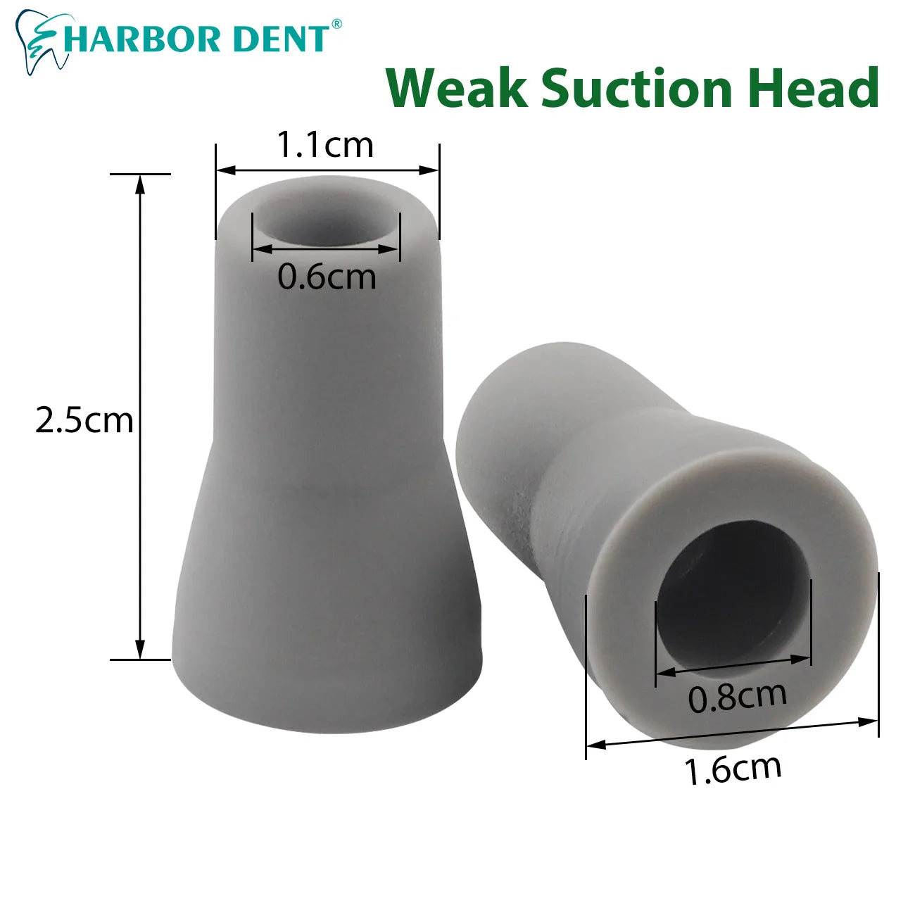 Dental Suction Tip Adapter Set for Saliva Ejector - 4
