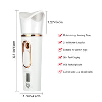 Portable Nano Facial Mist Sprayer for Instant Skin Hydration