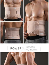 Adjustable Lumbar Support and Waist Slimming Belt