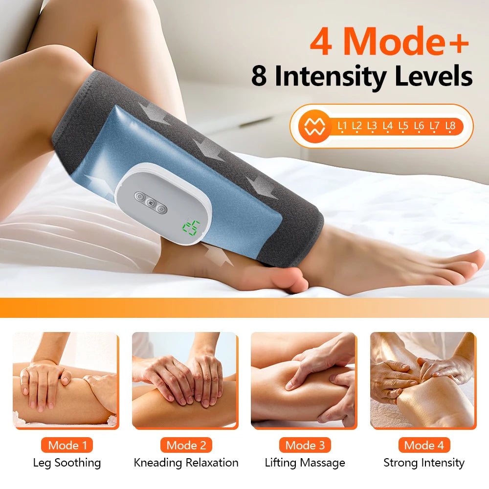 Wireless Air Compression Calf Massager for Leg Pain Relief - 26