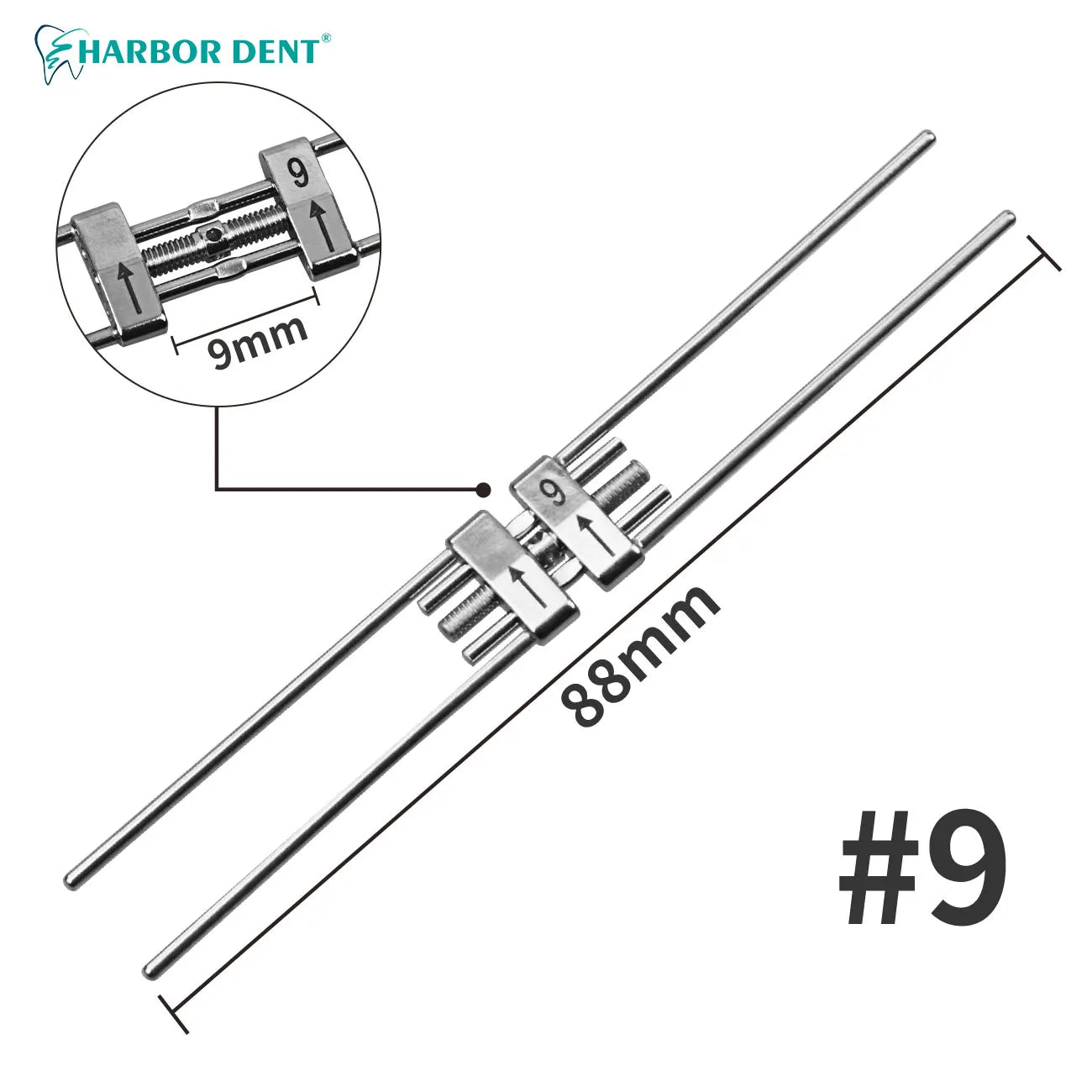Orthodontic Rapid Palatal Expansion Screw for Dental Arch Correction - 11