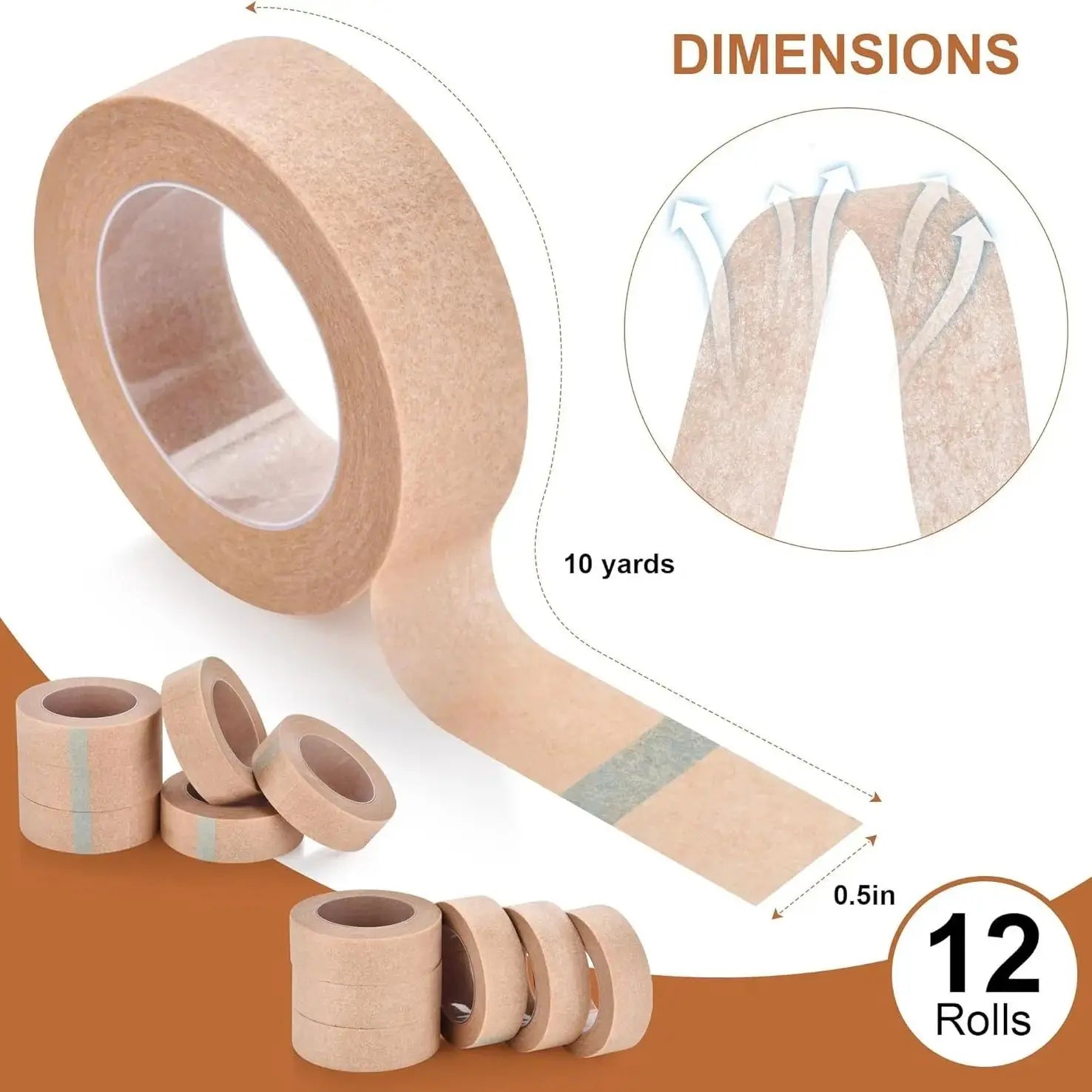 Breathable Nose Shaping Tape for Rhinoplasty Recovery - 8