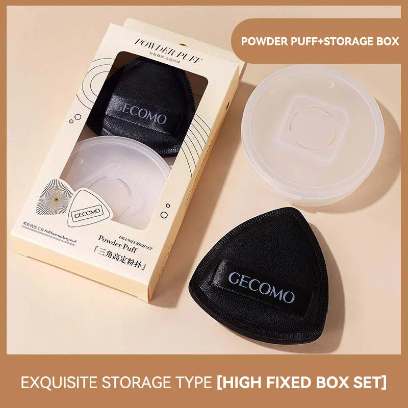 Dual-Sided Triangle Makeup Puff for Flawless Blending - 17