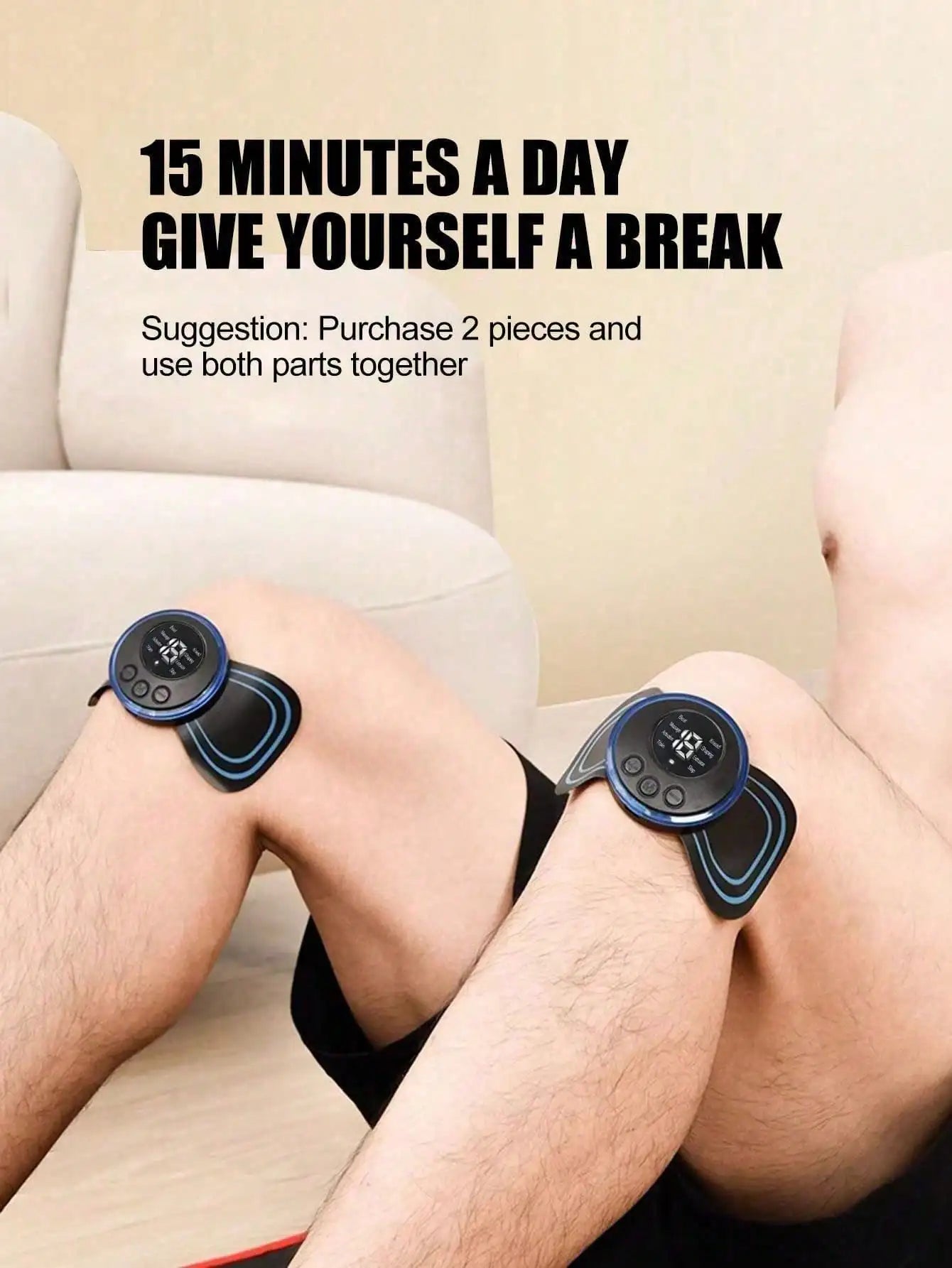 Portable EMS Electric Muscle Massage Patch - 5