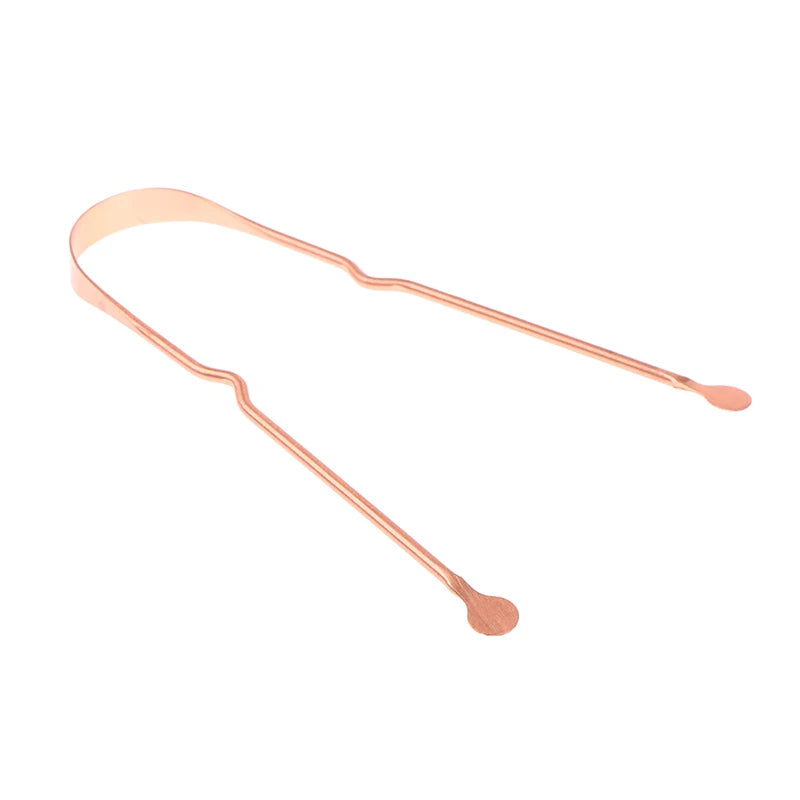 Pure Copper Tongue Scraper for Fresh Breath - 14